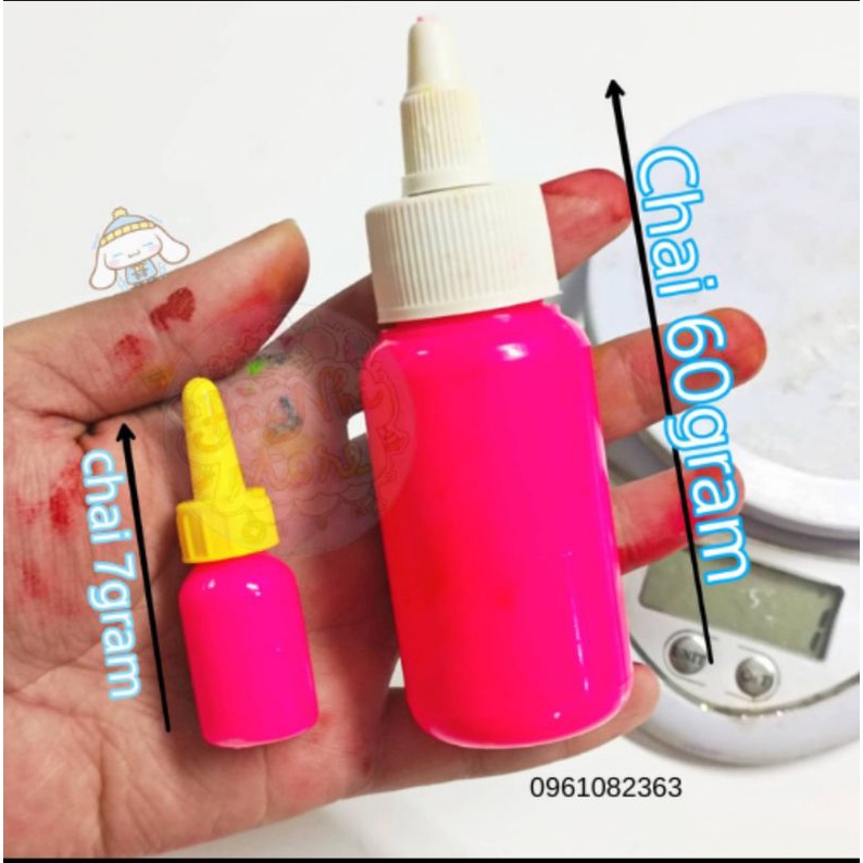 Màu pha Resin AB đục chiết lẻ,màu sắc đậm và tươi sáng cho Epoxy Resin