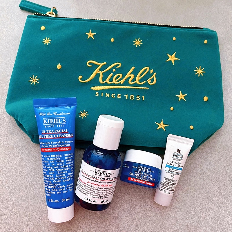 Set Dưỡng Cấp Nước Kiềm Dầu KIEHL'S Oil Free 5 món