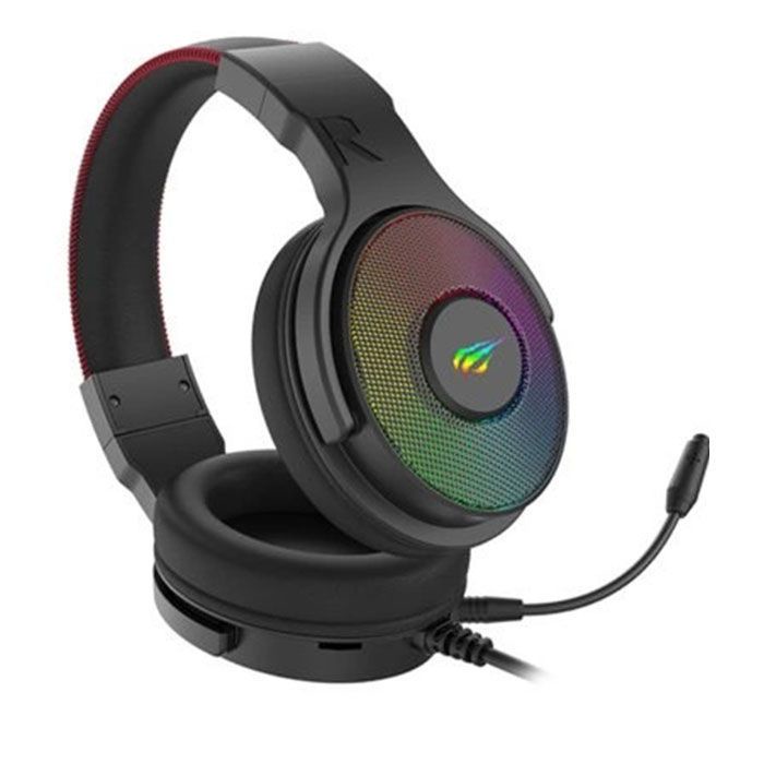 Tai Nghe Gaming Havit H2028U - Chụp Tai Có Dây - Hàng Chính Hãng Có Mic Có Đèn RGB/ LED, Cho PC/ Laptop, Bảo Hành 1 - 1