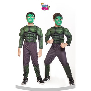 Bộ hóa trang NGƯỜI KHỔNG LỒ XANH HULK cơ bắp áo liền quần