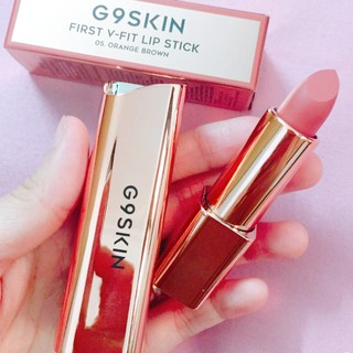 Son Thỏi Lì G9 Skin First V-Fit Lip Stick Vỏ Vàng MiAmor