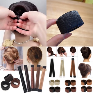 Dụng Cụ Búi Tóc Củ Tỏi Tiện Lợi Cho Nữ, Thanh Đôi Kẹp Tóc Tạo Búi Tròn