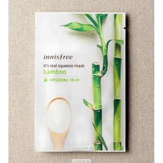 Mặt Nạ Dưỡng Ẩm Innisfree - Tre xanh