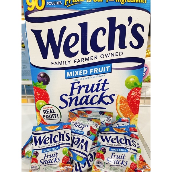 Kẹo dẻo trái cây WELCHS Fruit Snacks - Mỹ