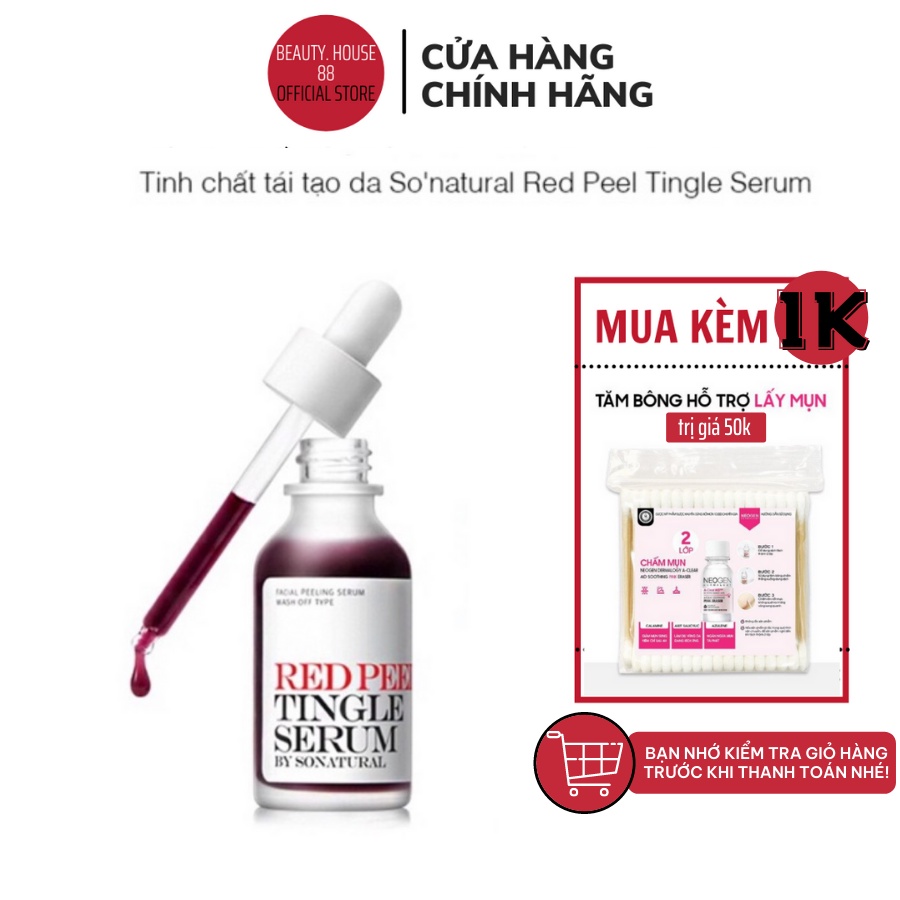 Thay da sinh học RED PEEL TINGLE SERUM