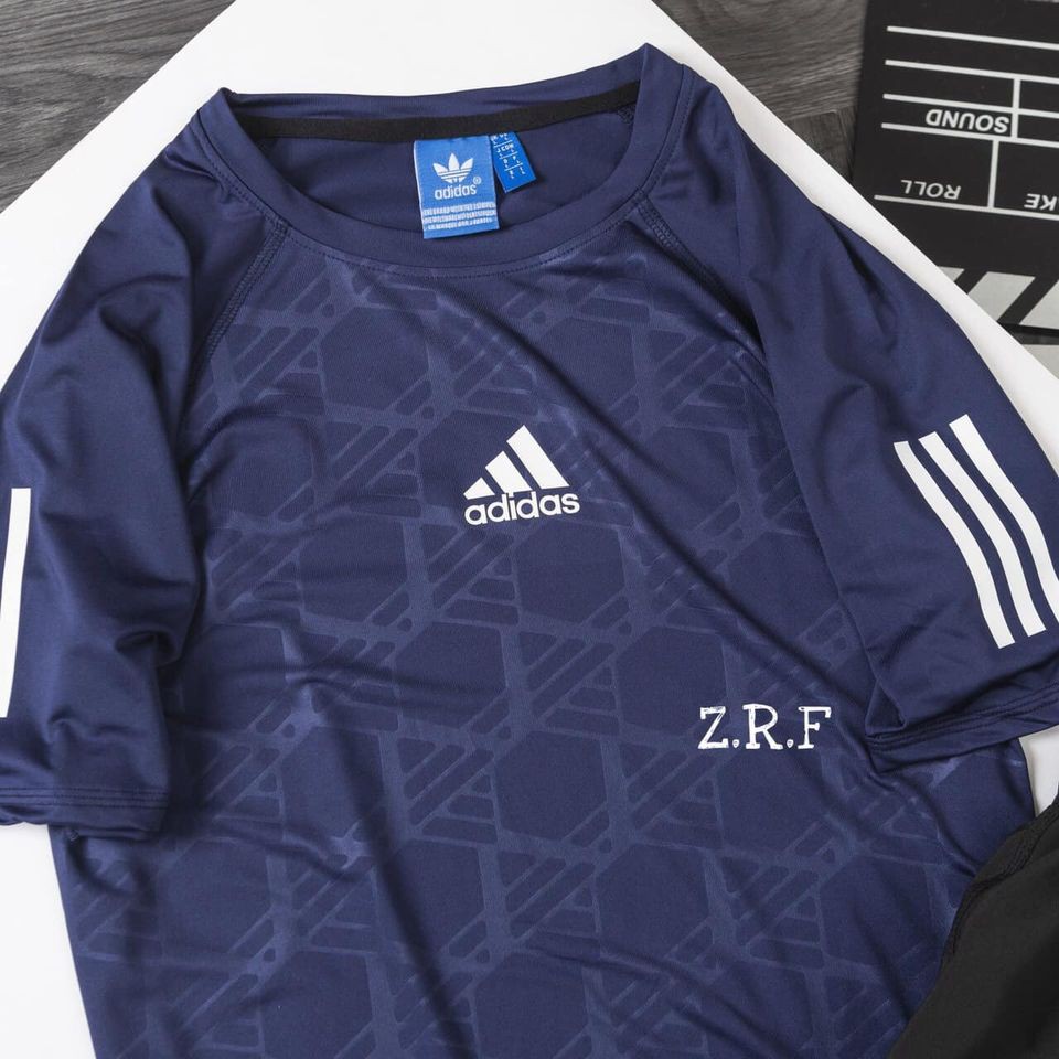 Bộ thể thao nam cổ tròn in chìm vân kim cương,...,., | BigBuy360 - bigbuy360.vn