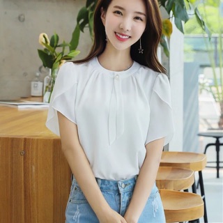 Áo sơ mi trắng bigsize nữ