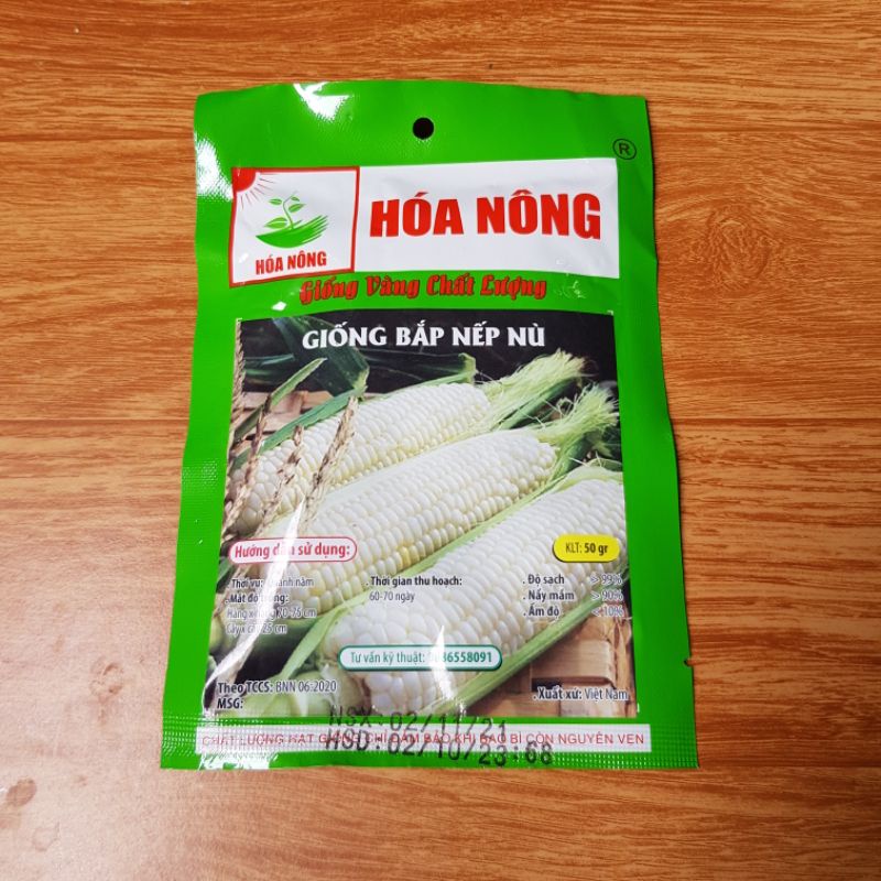 Hạt Giống rau cải chíp, bắp nếp nù, cải rổ, cải ăn non, súp lơ trắng, bí ngồi, cà chua bi, cà pháo_Hóa nông - Nhà Vừng