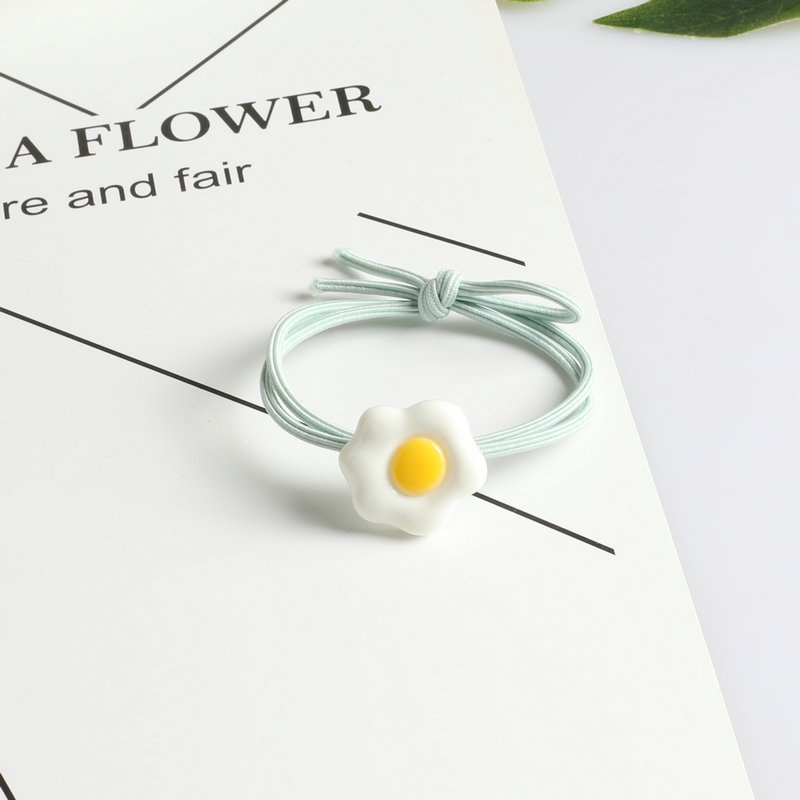 DÂY CỘT TÓC HÌNH TRỨNG, CỘT TÓC CAO SU HOẠT HÌNH DỄ THƯƠNG