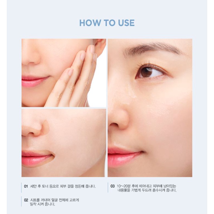 Combo 5 Mặt Nạ Dưỡng Ẩm Và Làm Mềm Mịn Da JM solution Water Luminous SOS Ampoule Hyaluronic 30ml x 5