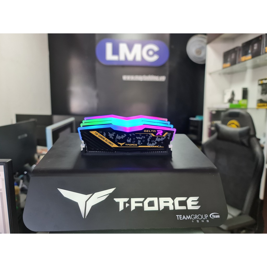 Ram đơn TeamGroup Delta/Vulcan TUF Gaming Alliance RGB DDR4 8GB/16GB 3200Mhz