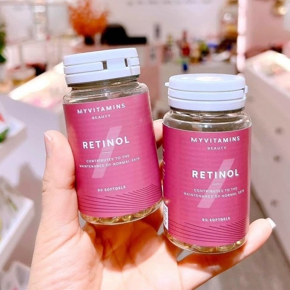 Viên uống Retinol Myvitamins Beauty 30 viên UK