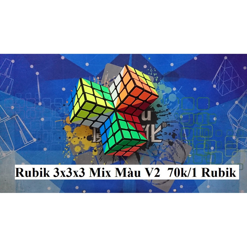 Rubik 3x3x3. Mix Màu V2