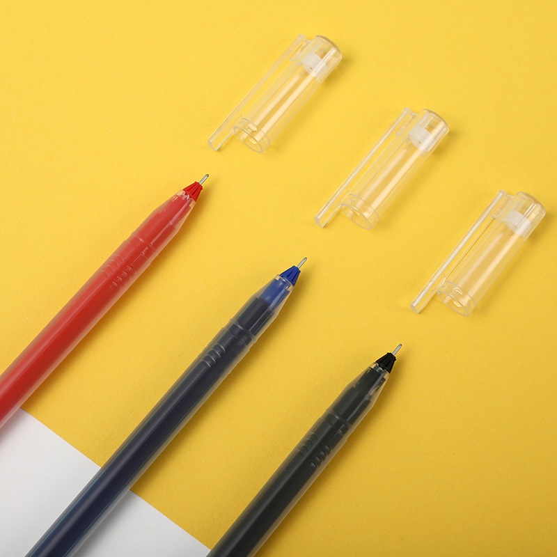 Bút Bi Nước Ngòi 0.5mm Bằng Gel Carbon Mượt Mà Sức Chứa Lớn