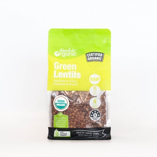 Đậu lăng xanh hữu cơ-green lentils absolute organic n400gr