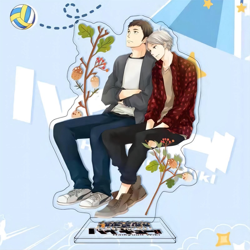 Tmdbyx Haikyuu! Giá Đỡ Đồ trang trí Nhân Vật Hinata Syou Oikawa Tooru Kozume Kenma Bằng Acrylic