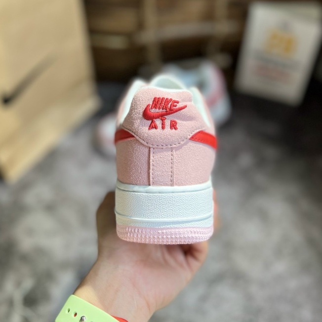 Giày Air_Force 1 Low Valentine Day Love/Af1 Hồng Trắng
