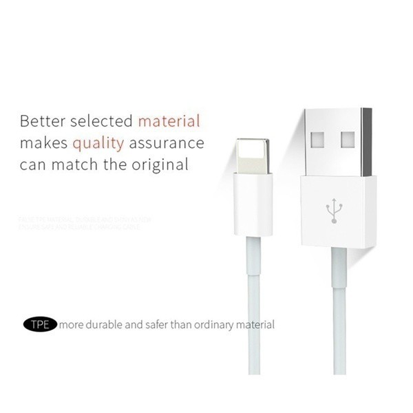 Cáp USB sạc nhanh cho iPhone Android Type-C