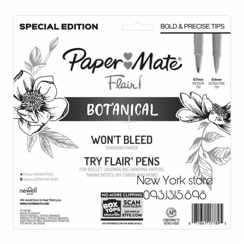 Set 12 bút Paper❣️Mate chính hãng USA