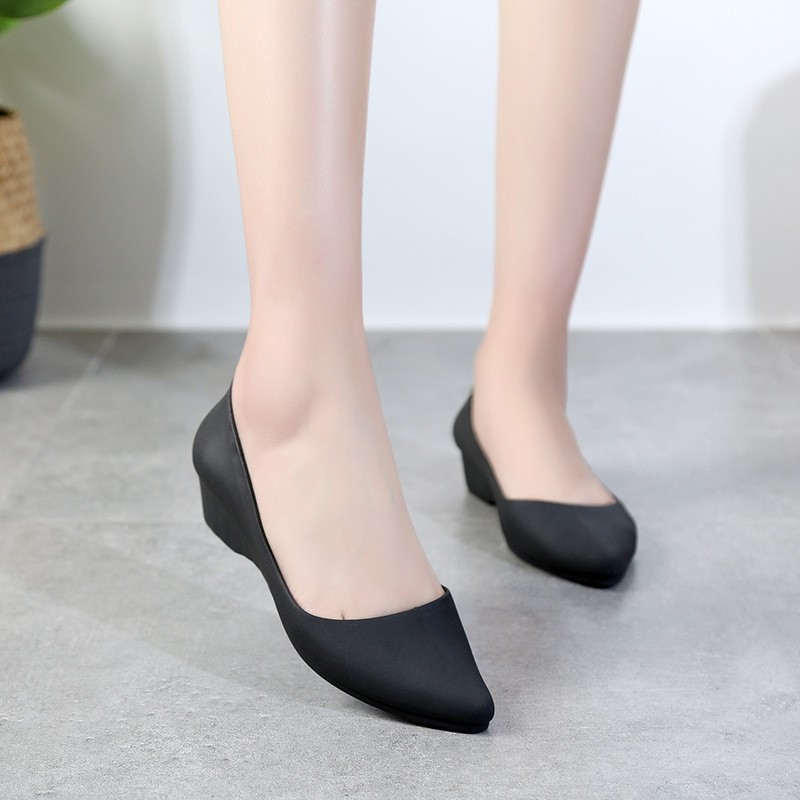 [HÀNG LOẠI 1] Giày đi mưa 3p hàng hãng Alina, giày nhựa công sở V158