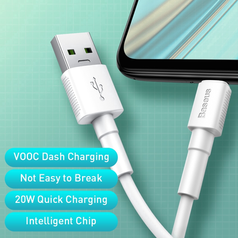 Cáp sạc BASEUS cổng Micro USB sạc nhanh 4A cho OPPO/Xiaomi/Redmi/Samsung