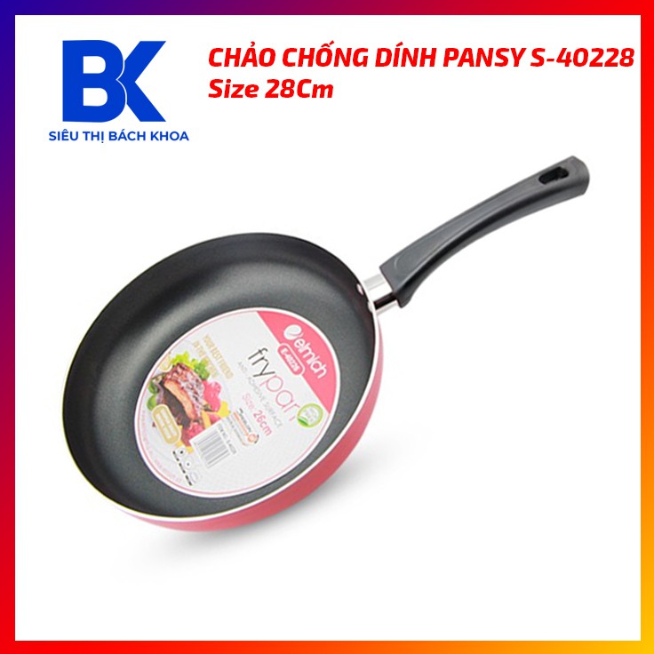 Chảo chống dính hồng ngoại 28cm Pansy Elmich S-40228