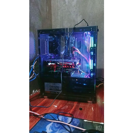 TRỌN BỘ CÂY MÁY TÍNH MSI I3 7100 + RAM 8G + CARD MÀN HÌNH  1050 + Ổ CỨNG SSD 120G VÀ HDD 1000G + MÀN HÌNH 24 INCH CONG | BigBuy360 - bigbuy360.vn