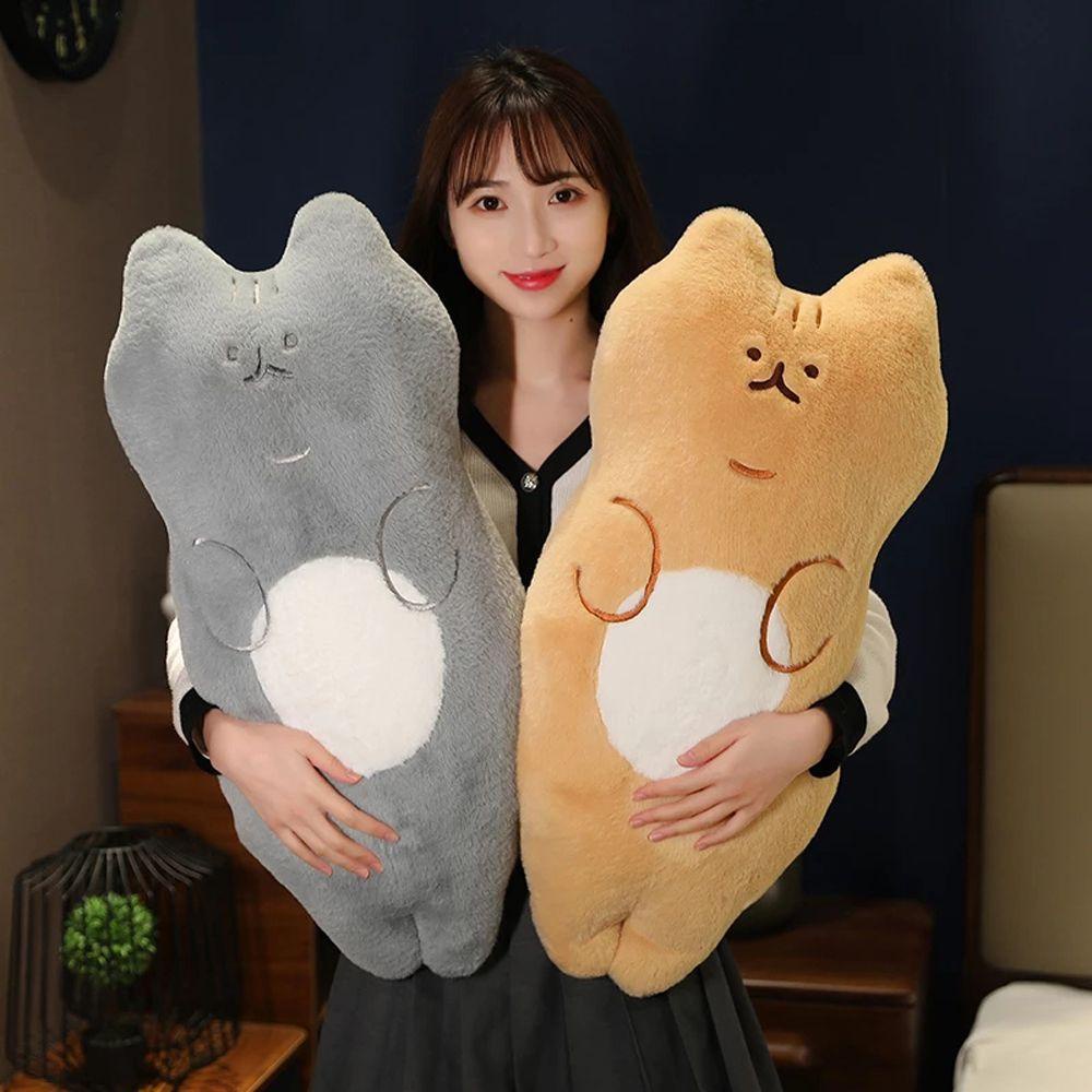 NICKOLAS Mèo Nhồi Bông Mềm Mại Dễ Thương Dùng Làm Gối Ôm