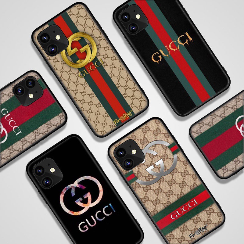 Ốp Điện Thoại Tpu Mềm Họa Tiết Gucci Thời Trang Cho Iphone 5 5s 6 6s 7 8 Plus X Xs Xs Max