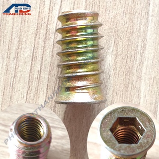 Sò Cấy Gỗ Có Vành M6x20