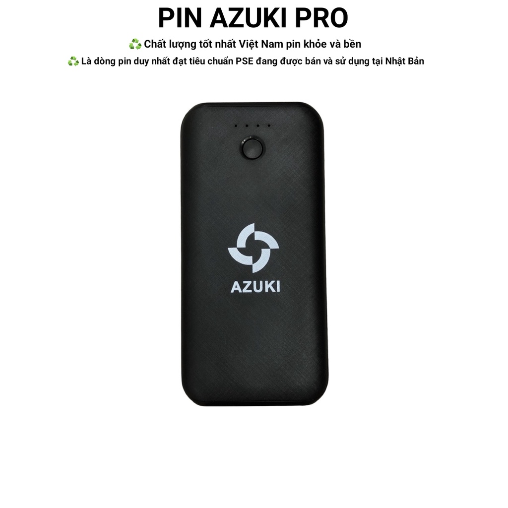 Pin Azuki Pro 16000mah sử dụng cho áo điều hòa, siêu khỏe, chạy 14h-28h [ Bảo hành 12 Tháng chính hãng]