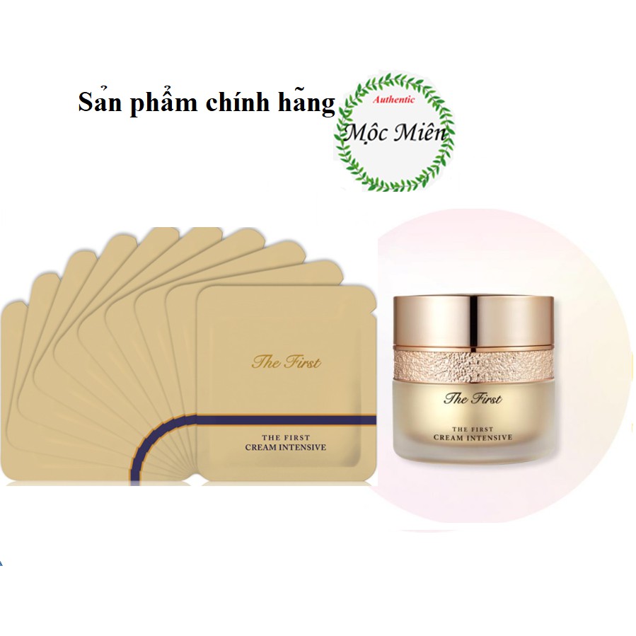 Gói kem dưỡng cao cấp tái sinh trẻ hóa da,giảm thâm sạm nám,da không đều màu Ohui The First Cream Intensive