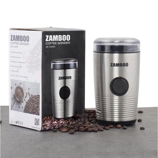 Máy xay cà phê mini zamboo zb-100gr - bảo hành chính hãng