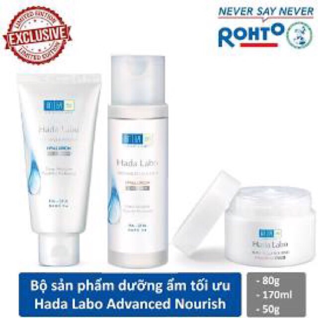 Dung dịch dưỡng ẩm hadalabo 100ml hoặc 170 ml | BigBuy360 - bigbuy360.vn