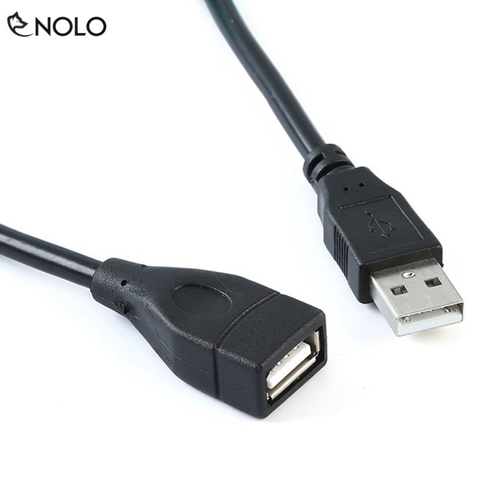 Cáp USB Nối Dài Chuẩn 2.0 Nhiều Chiều Dài 1.5m 3m 5m Tích Hợp Chống Nhiễu Ferrite Bead Chất Liệu Vỏ Ngoài PVC