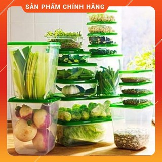Bộ hộp 17 món - set 17 hộp nhựa cao cấp đựng thực phẩm bảo quản tủ lạnh