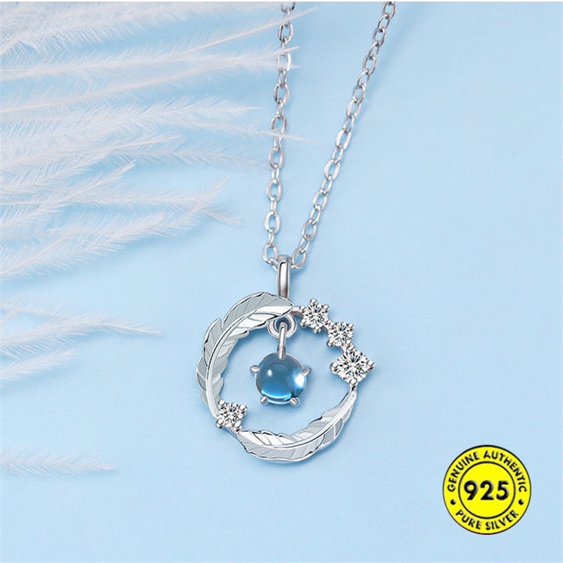 Vòng cổ Mặt Đá Mặt Trăng Cho Nữ Mới