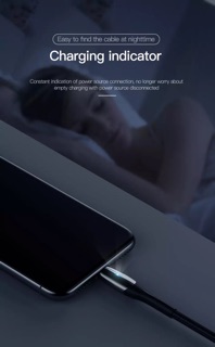 Cáp dù Baseus Horizontal có đèn Led Indicator Lamp Ligthing cho Iphone/IPad