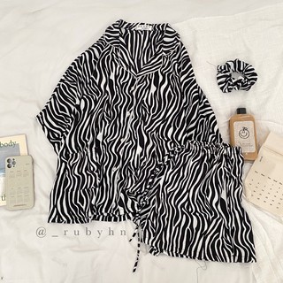 Set pyjama 3 chi tiết ( hình thật shop chụp)