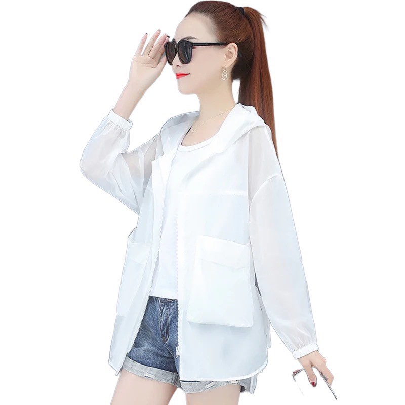 ÁO KHOÁC DÙ NỮ 1 LỚP THIẾ KẾ NHẸ KIỂU ĐI BIỂN CỰC GỢI CẢM MỚI NHẤT NĂM | BigBuy360 - bigbuy360.vn