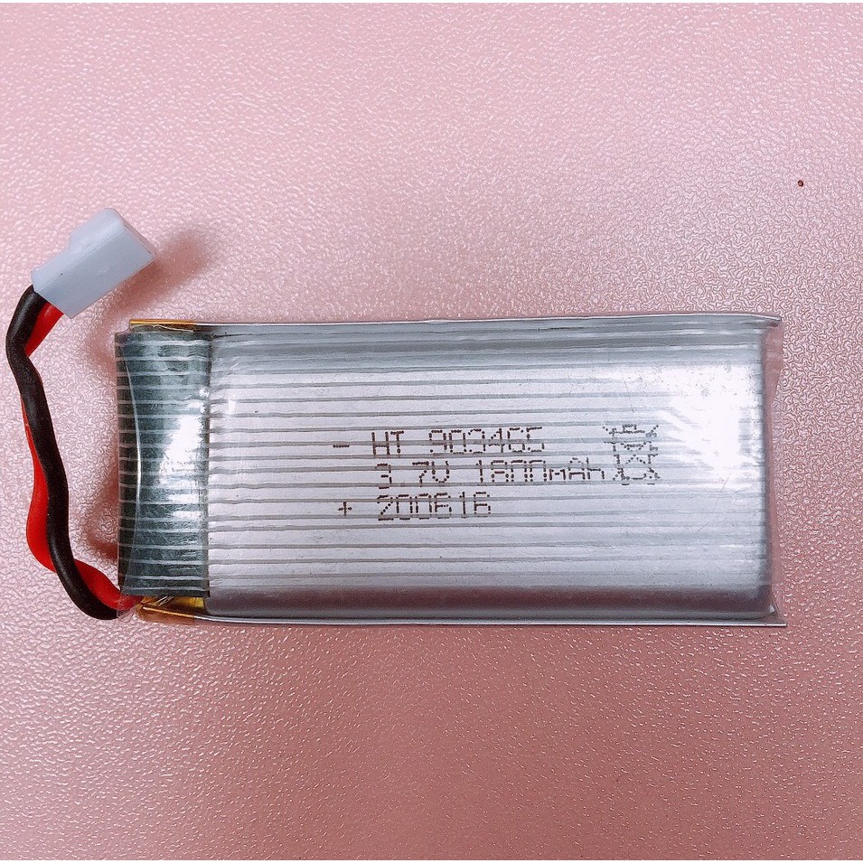 [Dung lượng chuẩn] Pin Máy Bay Điều Khiển Dung Lượng Cao 3.7V 1800mAh, Pin Dự Phòng Máy Bay