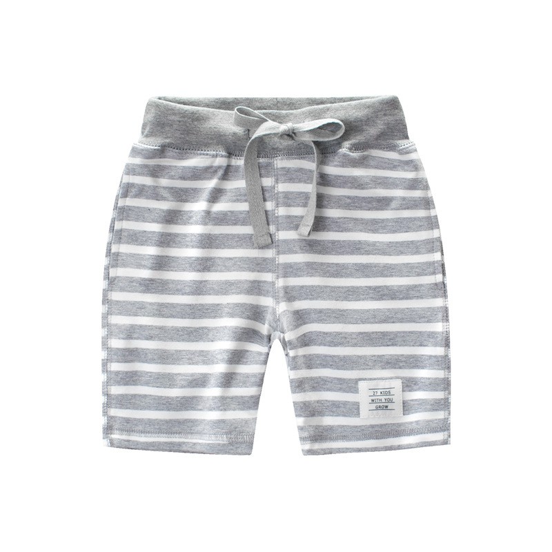 Quần short bé trai 27KIDS kẻ sọc chất cotton hàng xuất Âu Mỹ | WebRaoVat - webraovat.net.vn