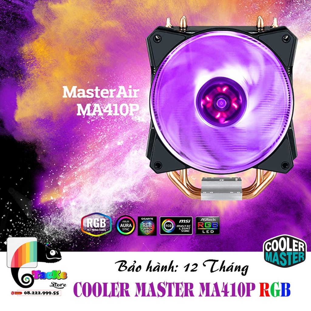 Tản nhiệt khí CPU RGB MA410P Cooler Master | | FAN CPU RGB MA410P COOLERMASTER