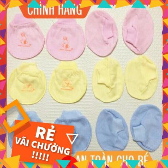 Set bao tay bao chân bo màu Minh Hoàng