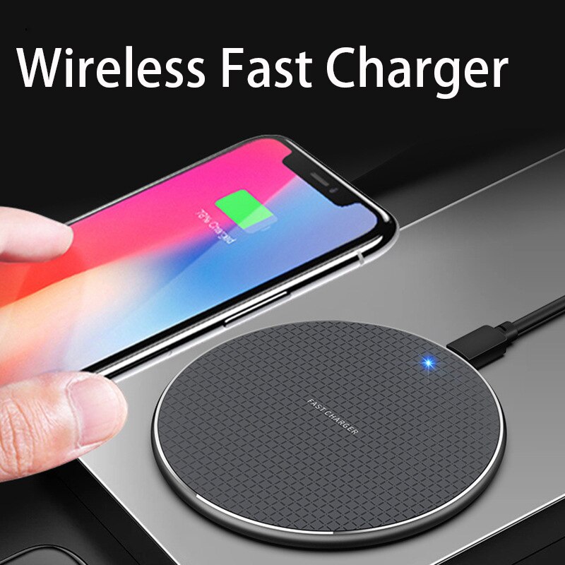 Đế sạc không dây 10W thích hợp cho Iphone 11 Xs Max Xr Samsung Note 9 Note 8 S10 Plus