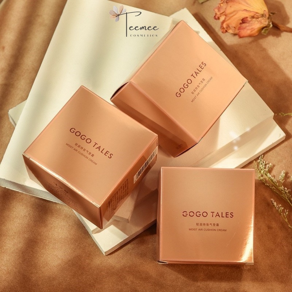 Phấn nước Gogo Tales Cushion che khuyết điểm, kiểm soát dầu, không gây bết dính | BigBuy360 - bigbuy360.vn