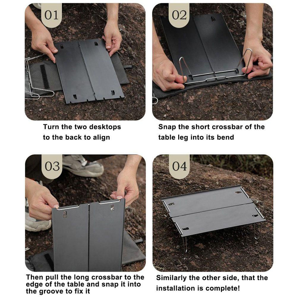 Bàn Nướng Bbq Mini Di Động Tiện Dụng Cho Hoạt Động Ngoài Trời