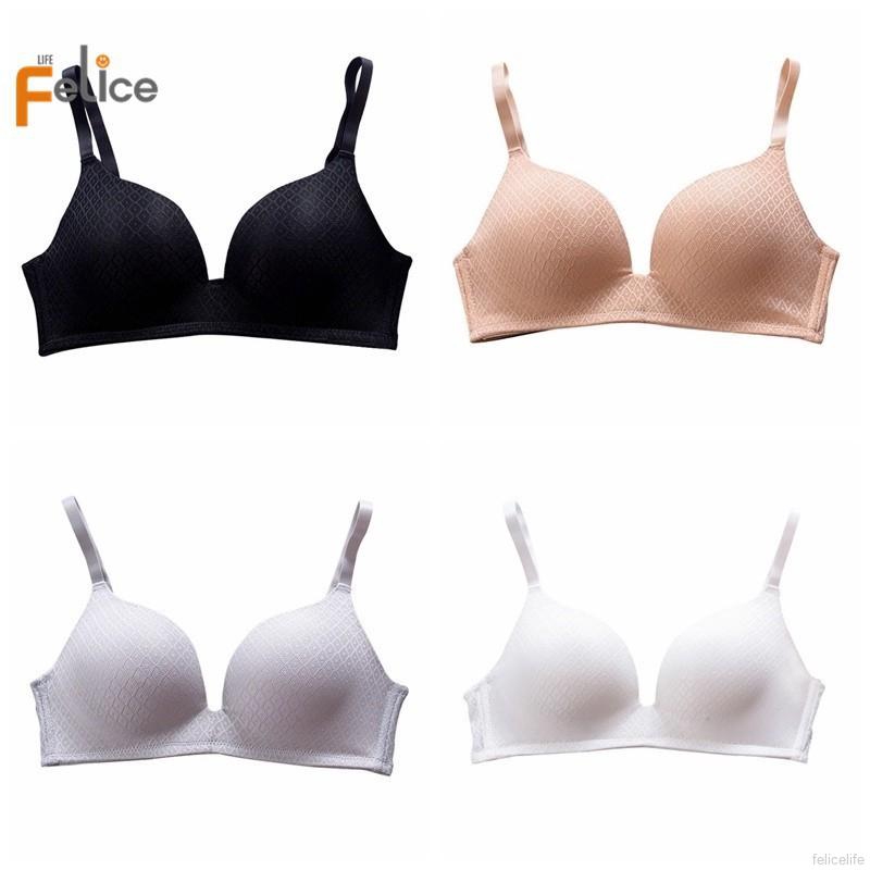 FREESHIP ĐƠN 99K_ Áo Ngực Không Gọng Màu Trơn Dây Dễ Dàng Điều Chỉnh