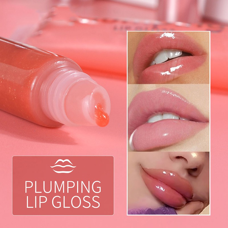 ibcccndc Moisturizing Lip Plumper Gloss Shiny Glitter Lip Enhancer Nourishing Lip Plumper Liquid Lipstick | BigBuy360 - bigbuy360.vn