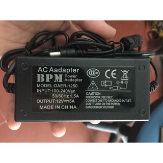 ADAPTER ,  ĐỔI NGUỒN ĐIỆN BPM TỪ 220V RA 12V5A